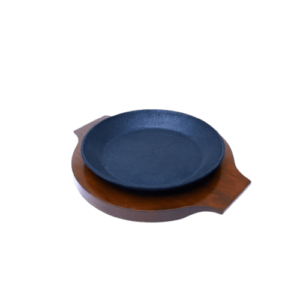Sizzling Grill Wood Bottom Oval